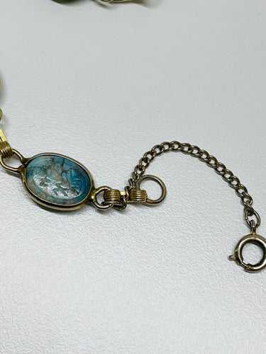 Gold Filled Scarab Bracelet Devil's Details